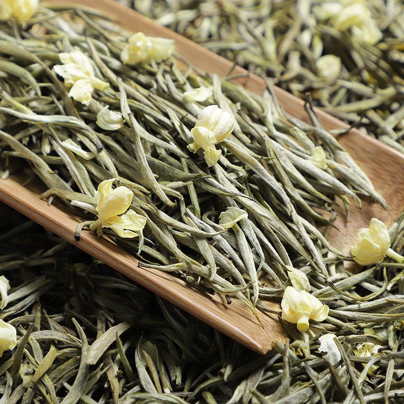 陈一凡 茉莉花茶特级 茉莉银针浓香型八窨一提新茶针王散装250g_虎窝淘